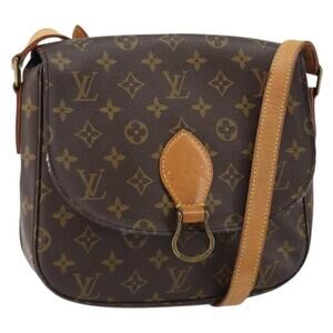 LOUIS VUITTON Monogram Saint Cloud GM Shoulder Bag M51242 LV Auth yk19638
